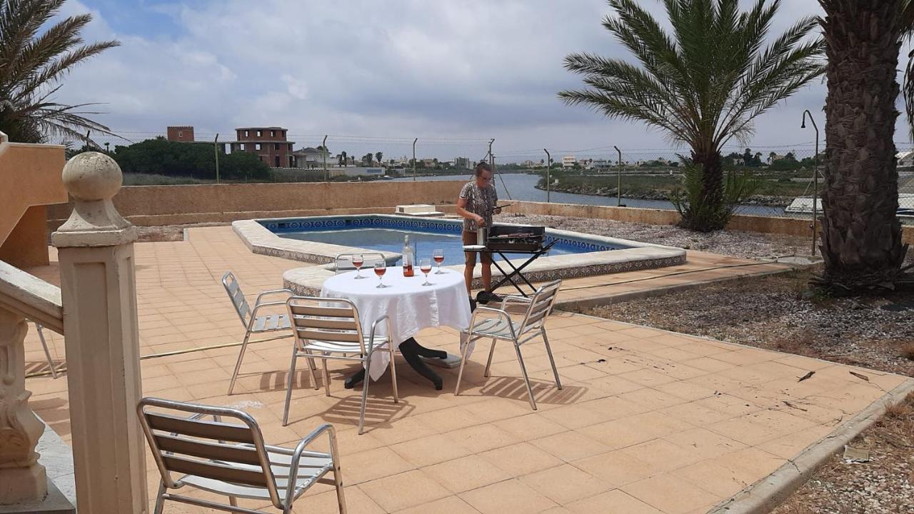 Villa en Veneziola con atracadero privado La Manga del Mar Menor Esterno foto